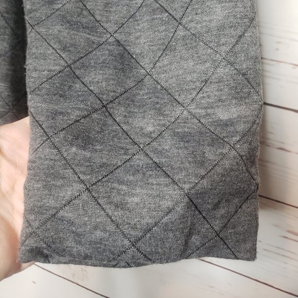 Zenergy by Chico's Gray Diamond Pattern Jacket - Picture 5 of 10